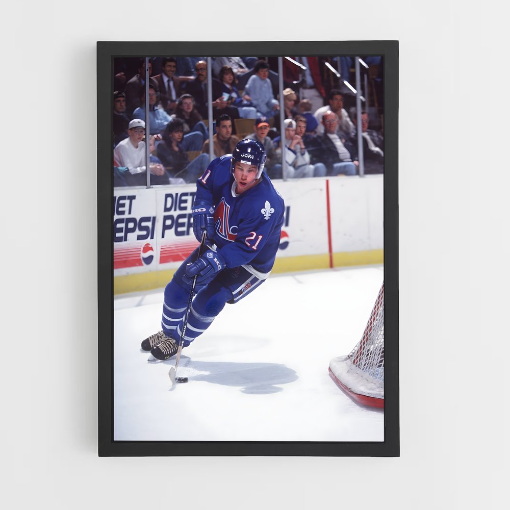 Poster Peter de forsberg – affiche Hockey sur glace (vue 2)